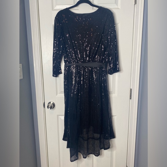 NWT Lane Bryant Sequin Dress - Black, size 14/16 - Picture 2 of 3